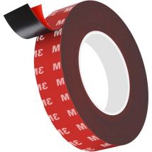 Jn.songs - 2 Doppelseitiges Klebeband, Doppelklebeband Extra Stark für Auto, Heim und Büro - 10mm x 3m