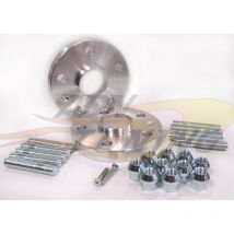 Adnauto - 2 Elargisseurs de voies 20mm 5X112 Compatible avec Audi Seat Skoda vw avec visserie portee conique