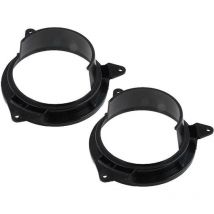 Adnauto - 2 Entretoises Haut-Parleur EN490 D165mm compatible avec Volvo S60 V70 XC70 arriere