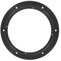 Caliber - 2 Entretoises Haut-Parleur compatible avec Skoda Volkswagen ap03 av D165mm Noir