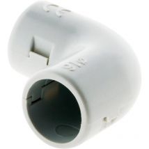 Escuadra para conductos Ø16mm gris paquete de 3