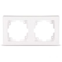 2-fach Rahmen, weiß - Delphi