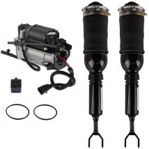 2 Federbein + 1Luftfederung Kompressorpumpe 4Z7616007A for Audi A6 C5 Allroad