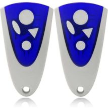 2 Fernbedienungen Für Novoferm Garagentore Novotron 502 Max43-2 Novotron 512 Mix43-2 433,92 Mhz - Set Mit 2 Universellen Tragbaren Sendern - 433 Mhz