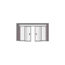 Aprimatic - 2 Feste Türen + 2 Schiebetüren Light Mit Selbsttragendem Träger 32102400