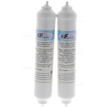 Eurofilter - 2 Filtres a eau universel frigo americain Samsung lg Daewoo WF005X2