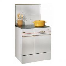 Godin - 2-flammen-holzofen weiß 240162BLANC