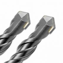 2 forets béton Pro sds+ d. 5,5 mm x Lu. 50 x Lt. 110 mm 2 taillants pour béton Diamwood