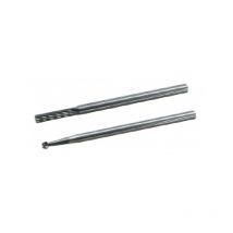 Maxicraft - 2 fresas esféricas de carburo de tungsteno ø 1 / 1,8 mm