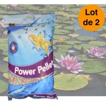 2 Granulés Pour Poissons De Bassin Et Étangs 15 l Pour Koi, Poissons Rouges