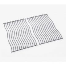 Napoleon - Set 2 grilles Wave en inox pour barbecue Freestyle & Rogue 425