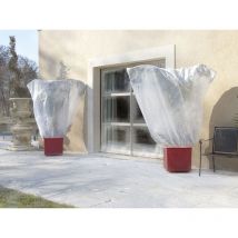 Lot de 2 housses d'hivernage 2 x 1,80 m ø 1,25 m