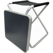 2in1 Campingtisch / Stuhl klappbar Alu 40x40x47cm-DCX35290120