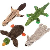 Best Pet Supplies - 2-in-1 Quietschendes Hundespielzeug Mit Weichem, Strapazierfähigem Stoff Für Kleine, Mittlere Und Große Haustiere By Keine Füllung