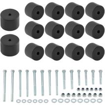 2' pouce Body Lift Block Kit for Nissan Navara D22 str 4WD 4X4 Dual Cab 50mm