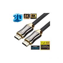 Yzmrbdqc - Hdmi 2.1 8K 4K 60Hz Professionnel Ultra hd 2m 3D hdr 48GB/Sec