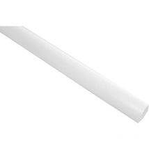 2 Meter Zierleiste pvc stoßfest Effector 10x10mm F08