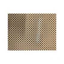 Lamiera forata per termosifoni oro