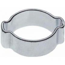 2 Ohr-Schlauchklemme 7mm, verzinkt, 100 Stück