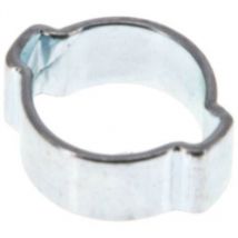 2-Ohr-Schlauchschelle 11 - 13mm, Stahl verzinkt (W1), Breite 7mm