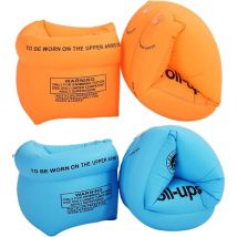 2 Paar Schwimmflügel für Kinder und Erwachsene – Schwimmflügel für den Pool, aufblasbare Schwimmringe, PVC-Schwimmflügel für Kleinkinder von 3–5–6–12