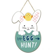 2-Pack Easter Home Decor, Suspension de porte de bienvenue faite à la main