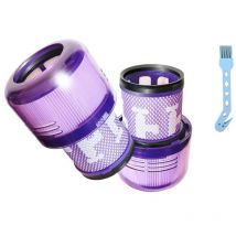 Hiasdfls - Lot de 2 Filtres de Remplacement compatible pour Dyson V11 SV14 Séries