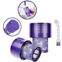2 Pack Filtre Pour Dyson V10 Sv12 Series,motorhead Aspirateur Sans Fil Remplacer Dy-969082-01,v10 Filtre Compatible Pour Dyson Cyclone V10 Absolute, 