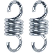 Beijiyi - 2 Pack Hanging Hooks, 700 Pound Weight Hammock Spring, Supported Chair Spring for Porch Chairs, Hanging Swings