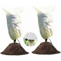 2 Pack Hivernage Plante, Housse Hivernage Plante, Protection Plantes,100 x 120cm Housse d'Hivernage, Housse de Protection pour Plantes Housse