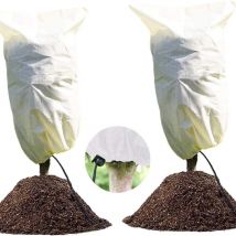 2 Pack Hivernage Plante, Housse Hivernage Plante, Protection Plantes,100 x 80cm Housse d'Hivernage, Housse de Protection pour Plantes Housse