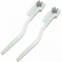 2 Pack Multipurpose Bottle Cleaning Brush,Bottle Brush,Coffee Cups Brush,Long Curved Bottle Brush Handle