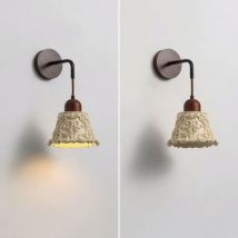 2-pack Vintage Wall Light Indoor Wall Lamp Adjustable Height Wall Sconce Lighting Fixture for Bedroom E27 Ø17cm