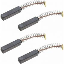 2 Paires Balais de Charbon 20x6x5mm pour Scie Circulaire Perceuse Rotative Dépoussiéreur Moto Outil électrique Moteur électrique Accessoires de