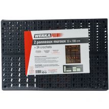 2 panneaux muraux pour outils pinces, tournevis etc ...