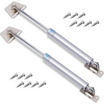 2 Pcs 120N Vérin à Gaz Vérins Meuble Hydraulique Ressort Amortisseurs à Gaz Bras Pneumatique pour Levage de Porte, Supports de Couvercle