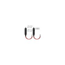 2 Pcs Adaptateur Allume-Cigare Power Câble 16 awg 15A/10A Mâle Fiche Chargeur de Voiture Power Câble avec Câble pour Voiture Backup/Pompe à