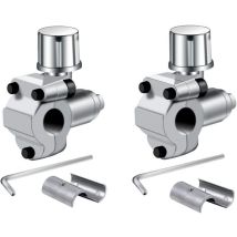 2 Pcs BPV-31 Valve Perforés, Valve de Remplacement pour Climatisation Compatible avec les Tuyaux de Diamètre Extérieur 1/4 inch, 5/16 inch, 3/8 inch