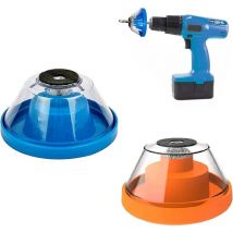 2 pcs Cache-Poussière pour Perceuse électrique, Dispositif Anti-PoussièRe Outil éLectrique, Perceuse éLectrique Cache-PoussièRe, Forage Collecteur de