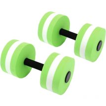 2 pcs eva Eau Flottant Haltère Yoga Exercice Piscine Haltères Aquagym Accessoires pour Hommes Femmes Enfants Perte de Poids Sports Nautiques Fitness