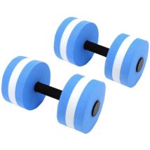 Ej.life - 2 pcs eva Eau Flottant Haltère Yoga Exercice Piscine Haltères Aquagym Accessoires pour Hommes Femmes Enfants Perte de Poids Sports