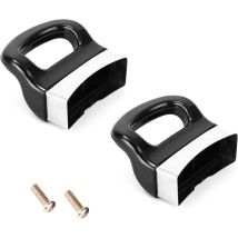 2 Pcs Poignée Pour Poignée De Support Latérale Pour Poignées Noires De Remplacement En Bakélite Facile À Retirer