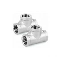 Neige - 2 Pcs Stainless Steel Pipe Fittings, 3/4 bsp Female Pipe Fittings -
