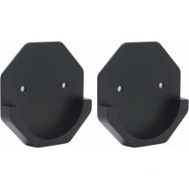 2 Pcs Support Tringle a Rideaux Sans Percage Accroche Tringle Fixation Tringle Rideau Support Barre Rideau Attache Tringle Porte Tringle Rideau