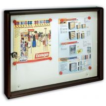 Alubox - 2 x magnet cast iron bulletin board art. bc2 55x40x5