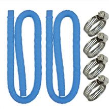 2 Pcs Tuyau de Rechange pour Piscine Hors Sol Tuyau de Piscine pour Piscines pour Piscine Hors Terre Tuyau de Remplacement de Pompe de Filtre de