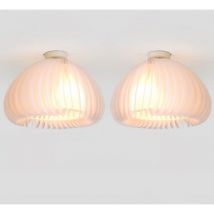 Lampada da Soffitto Moderna Plafoniera Interni Lampadario Soffitto Creativa per Corridoio Soggiorno Ø32CM 2 Pezzi