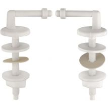 Cerniera per sedile wc, in plastica, per 1 pezzo, TEC364999 - Cornat