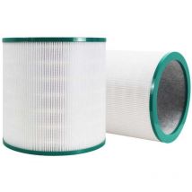 2 pièces de rechange compatibles avec le filtre de purificateur d'air Dyson TP00/02/03 BP01 AM11 élément de filtre Desmog
