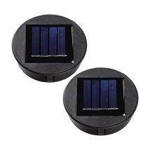 Haut de Remplacement pour Lanterne Solaire - Panneau Solaire, Couvercle de Lumière, Ampoule led